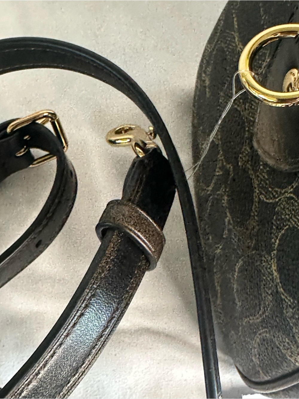 Coach Rowan Satchel Bag
In Loved Signature Canvas With Charms Brown and Gold - Picture 11 of 12